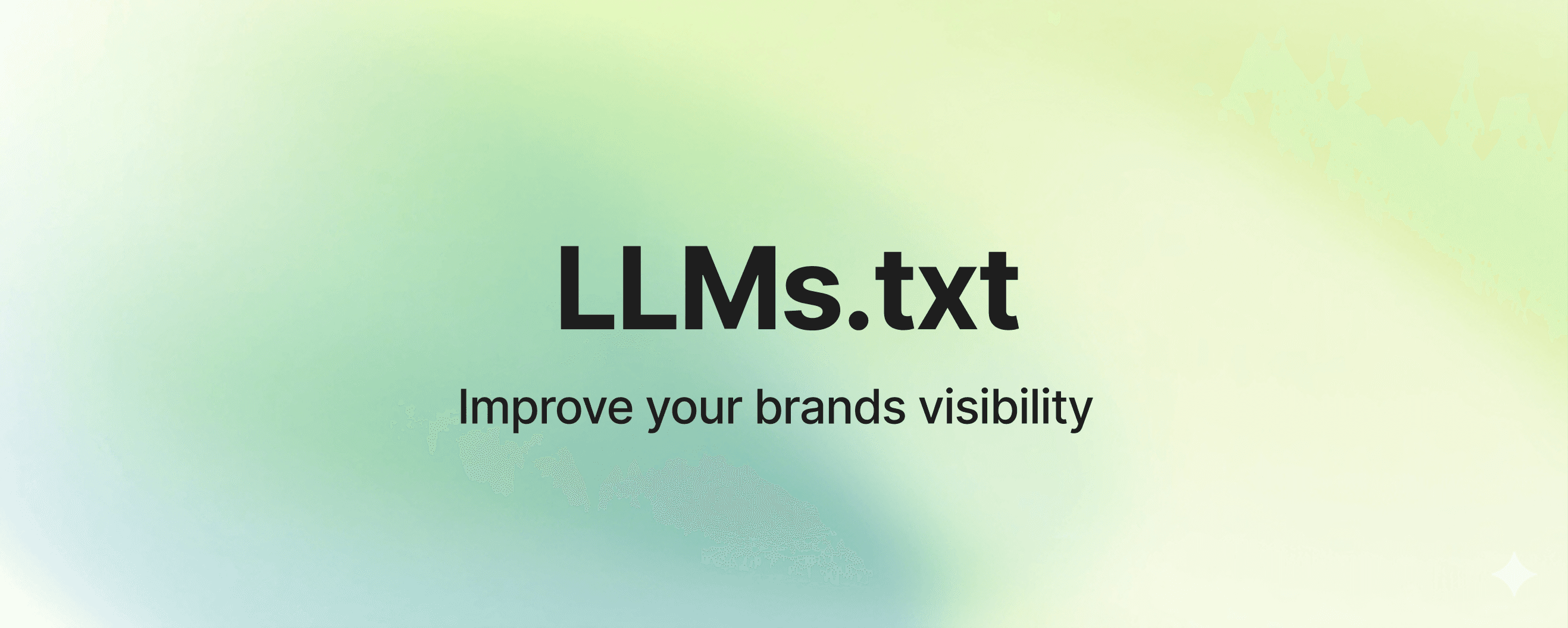 LLMs.txt - Improve your brands visibility in AI Search