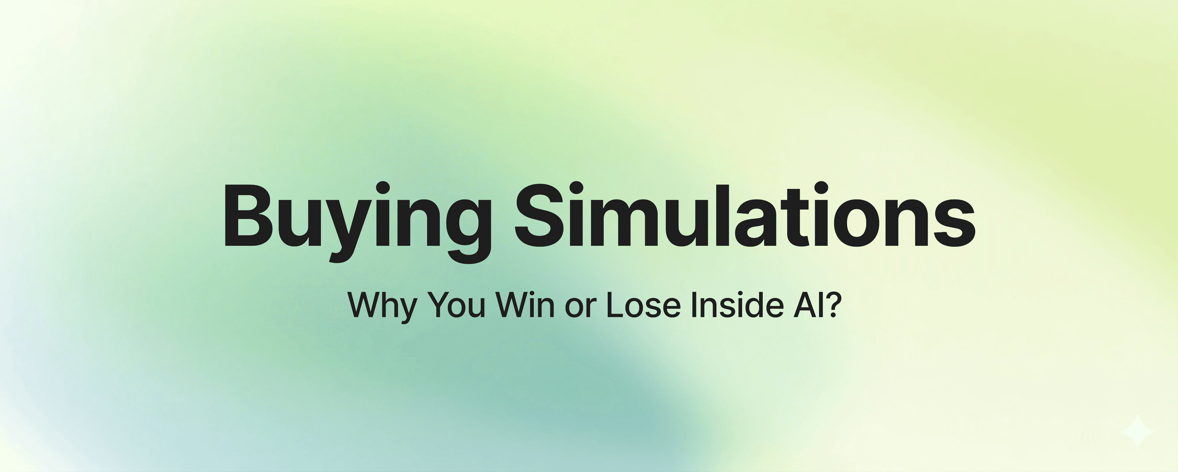 Buying Simulations in Ansehn: See Why You Win or Lose Inside AI